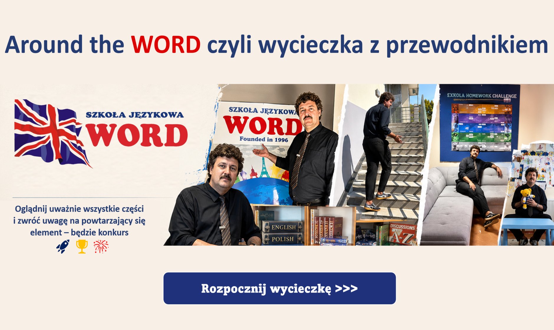 Around the Word - zapraszamy na wycieczkę z przewodnikiem