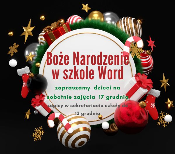 Boże Narodzenie w Szkole Word