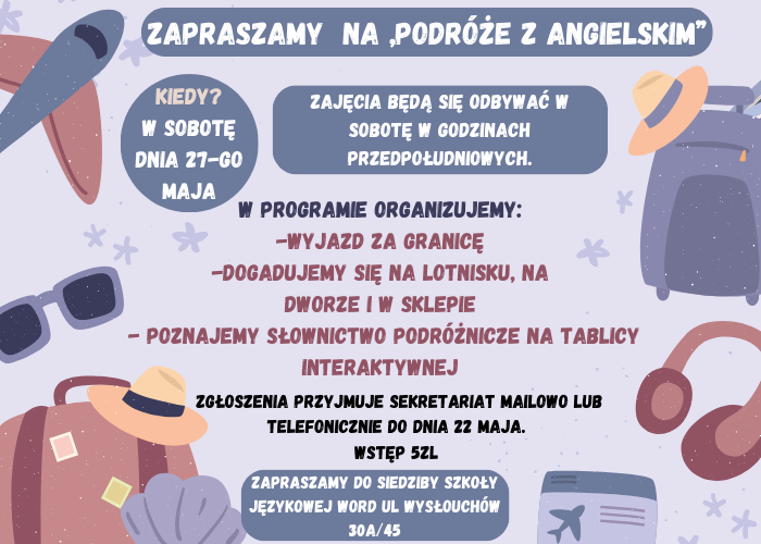 Podróże z angielskim!