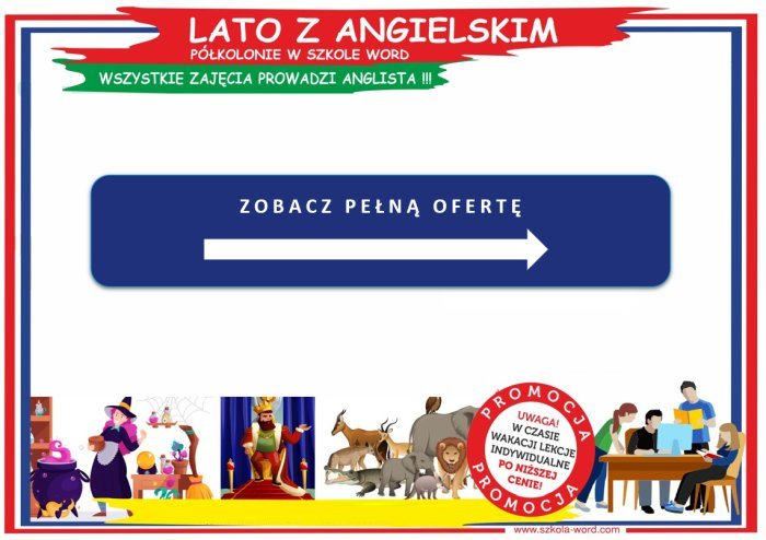 Lato 2025 z angielskim!