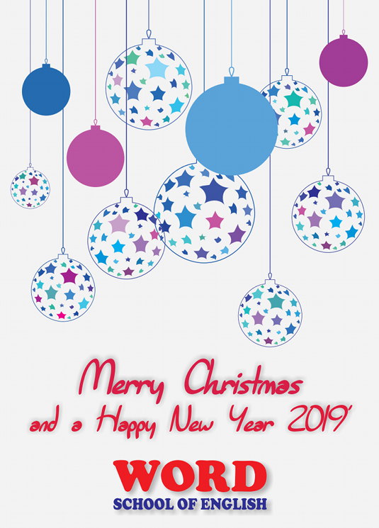 Merry Christmas and Happy New Year 2019